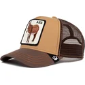 kapa-zaobljena-smeda-snapback-the-ass-the-farm-goorin-bros