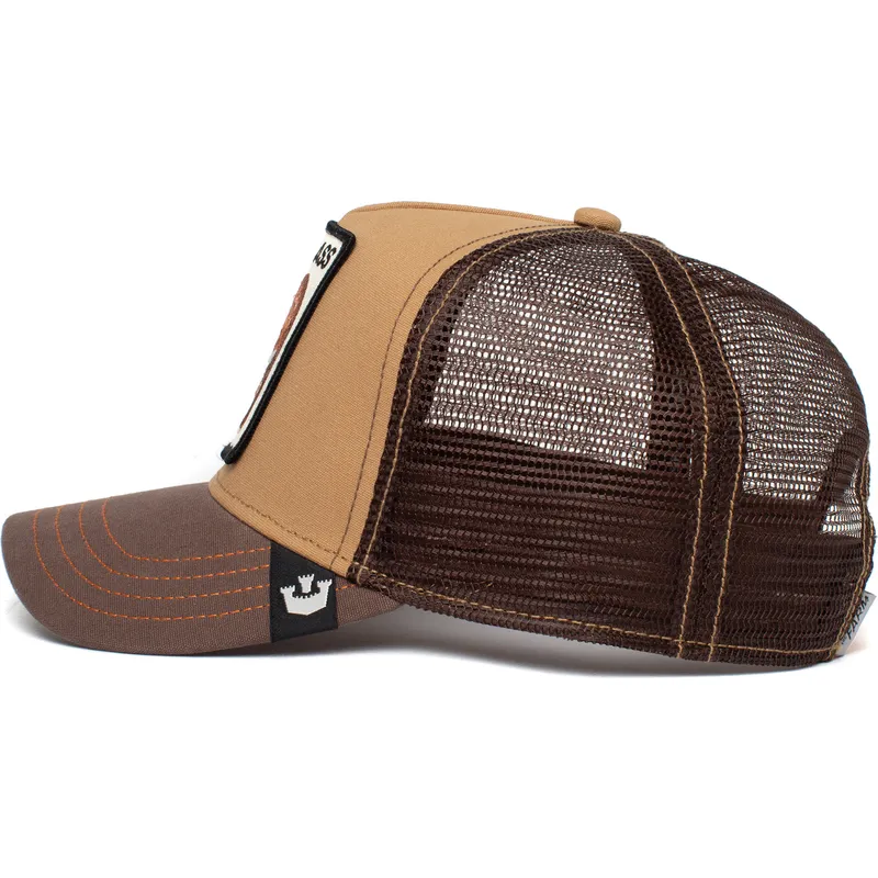 kapa-zaobljena-smeda-snapback-the-ass-the-farm-goorin-bros