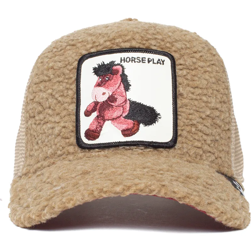 kapa-zaobljena-smeda-snapback-za-djecu-horse-play-little-horsey-the-farm-goorin-bros