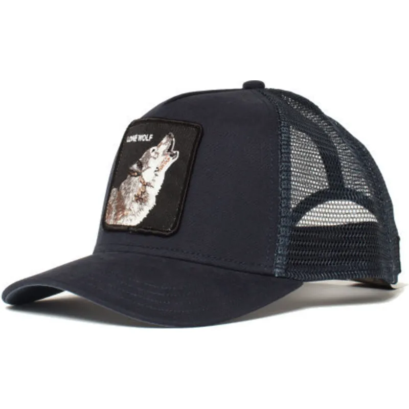 kapa-zaobljena-mornarsko-plava-snapback-za-djecu-lone-wolf-little-howler-the-farm-goorin-bros