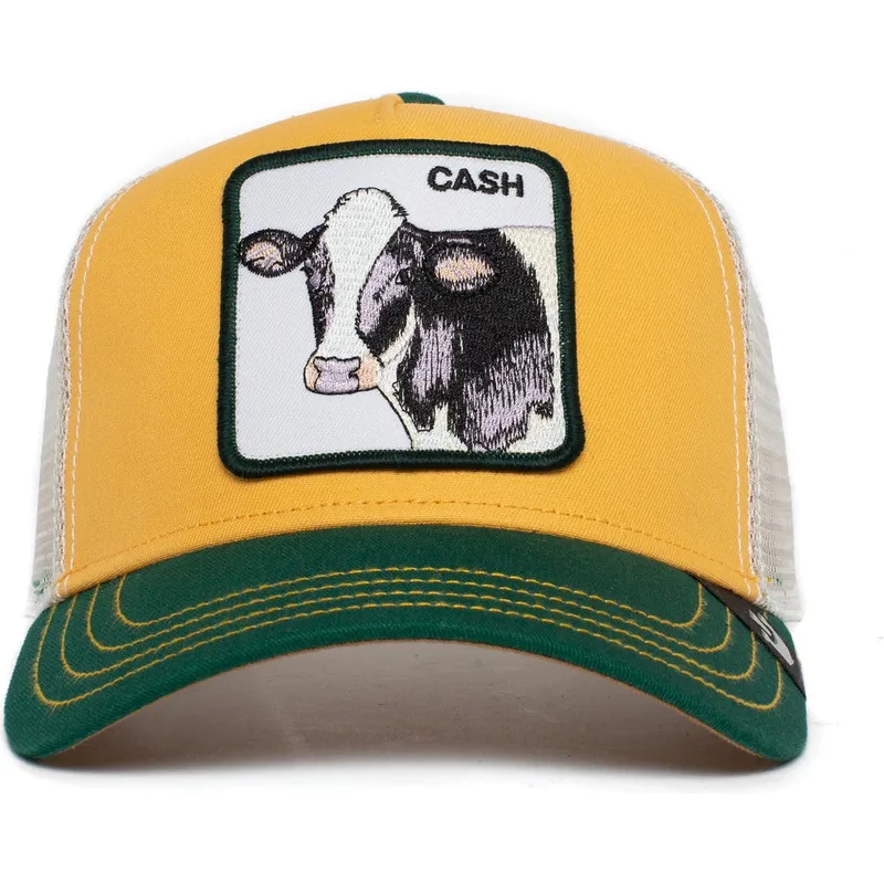 kape-zaobljena-zuta-snapback-the-cash-cow-the-farm-goorin-bros