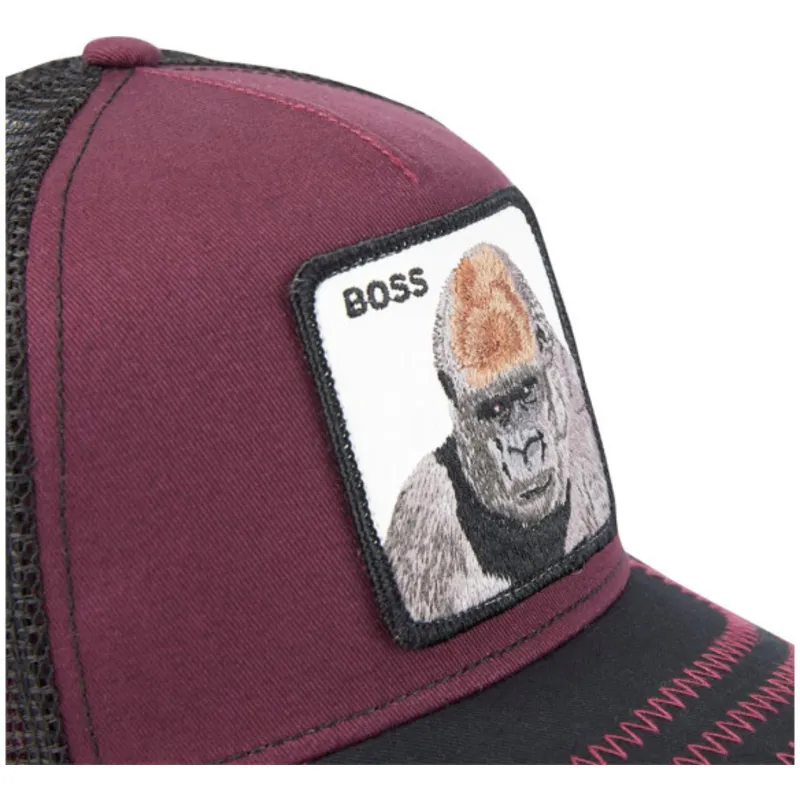 kapa-zaobljena-crvena-snapback-the-boss-the-farm-goorin-bros
