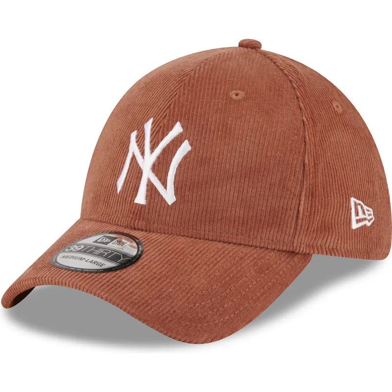 kapa-zaobljena-smeda-prilagodena-39thirty-cord-new-york-yankees-mlb-new-era