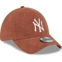 kapa-zaobljena-smeda-prilagodena-39thirty-cord-new-york-yankees-mlb-new-era