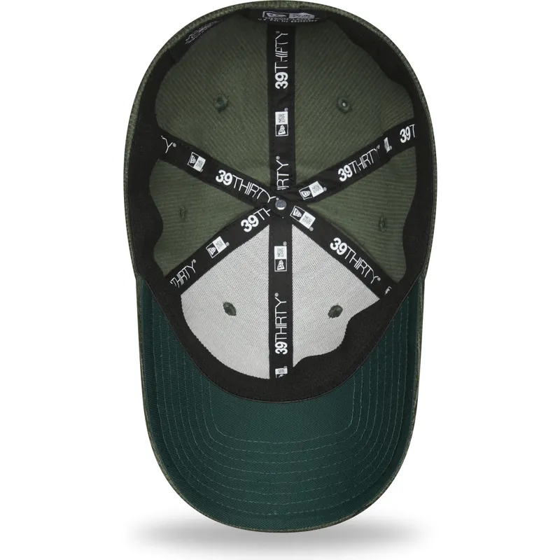 kapa-zaobljena-zelena-prilagodena-39thirty-cord-new-york-yankees-mlb-new-era