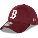 kapa-zaobljena-crvena-prilagodena-39thirty-cord-boston-red-sox-mlb-new-era