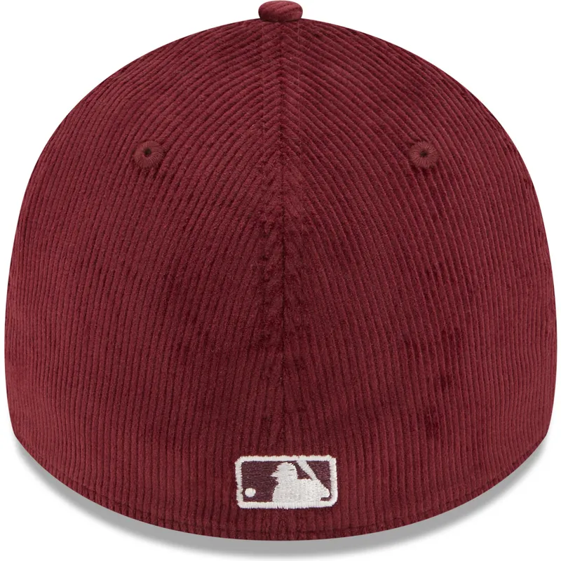 kapa-zaobljena-crvena-prilagodena-39thirty-cord-boston-red-sox-mlb-new-era