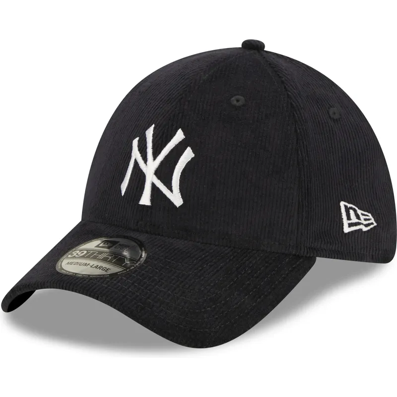 kapa-zaobljena-mornarsko-plava-prilagodena-39thirty-cord-new-york-yankees-mlb-new-era