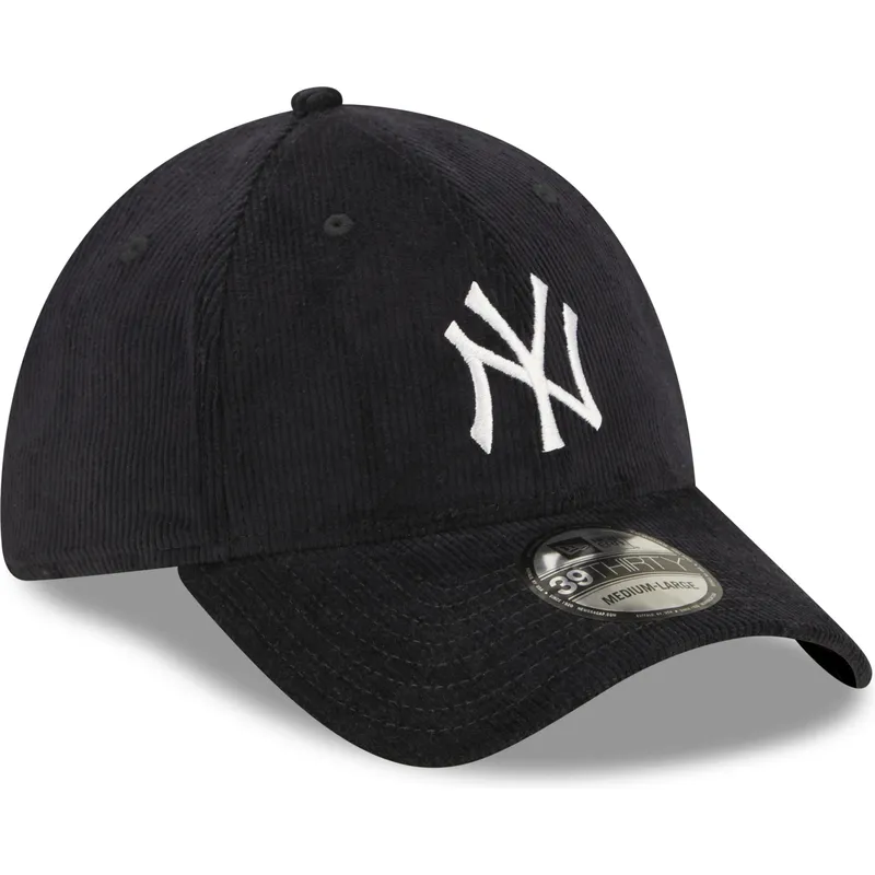 kapa-zaobljena-mornarsko-plava-prilagodena-39thirty-cord-new-york-yankees-mlb-new-era