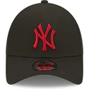 kapa-zaobljena-crna-podesiv-9forty-league-essential-new-york-yankees-mlb-new-era