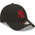 kapa-zaobljena-crna-podesiv-9forty-league-essential-new-york-yankees-mlb-new-era