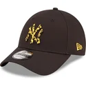 kapa-zaobljena-crna-podesiv-9forty-seasonal-infill-new-york-yankees-mlb-new-era
