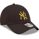 kapa-zaobljena-crna-podesiv-9forty-seasonal-infill-new-york-yankees-mlb-new-era