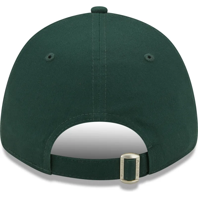 kapa-zaobljena-zelena-podesiv-9forty-league-essential-los-angeles-dodgers-mlb-new-era