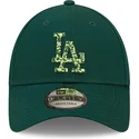 kapa-zaobljena-zelena-podesiv-9forty-seasonal-infill-los-angeles-dodgers-mlb-new-era