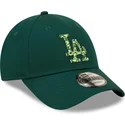 kapa-zaobljena-zelena-podesiv-9forty-seasonal-infill-los-angeles-dodgers-mlb-new-era