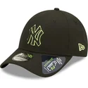 kapa-zaobljena-crna-snapback-9forty-neon-pack-repreve-new-york-yankees-mlb-new-era