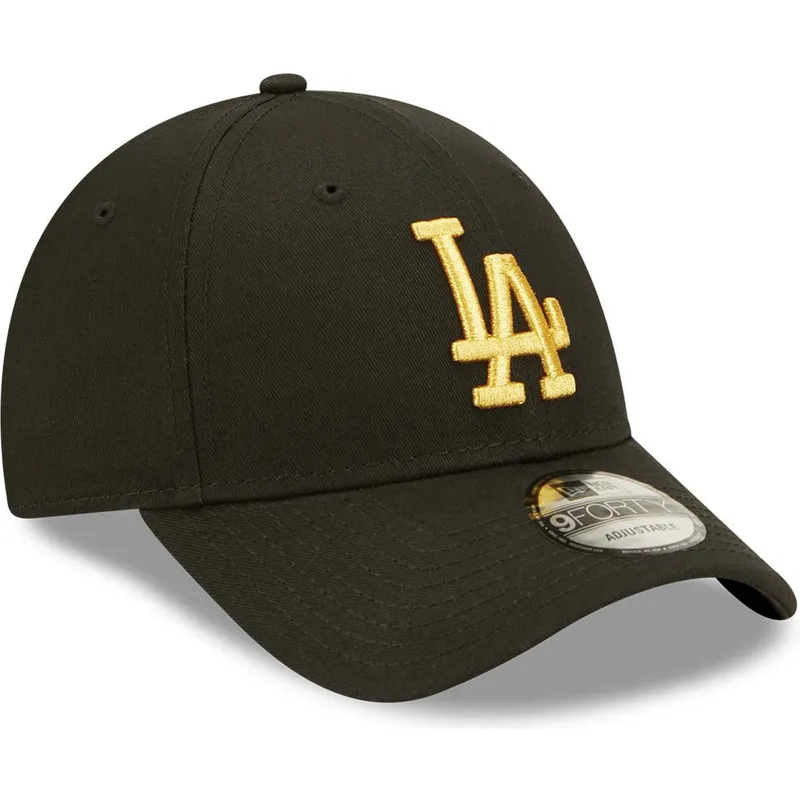 kapa-zaobljena-crna-podesiv-dorado-9forty-metallic-los-angeles-dodgers-mlb-new-era kapa-zaobljena-crna-podesiv-dorado-9forty-metallic-los-angeles-dodgers-mlb-new-era