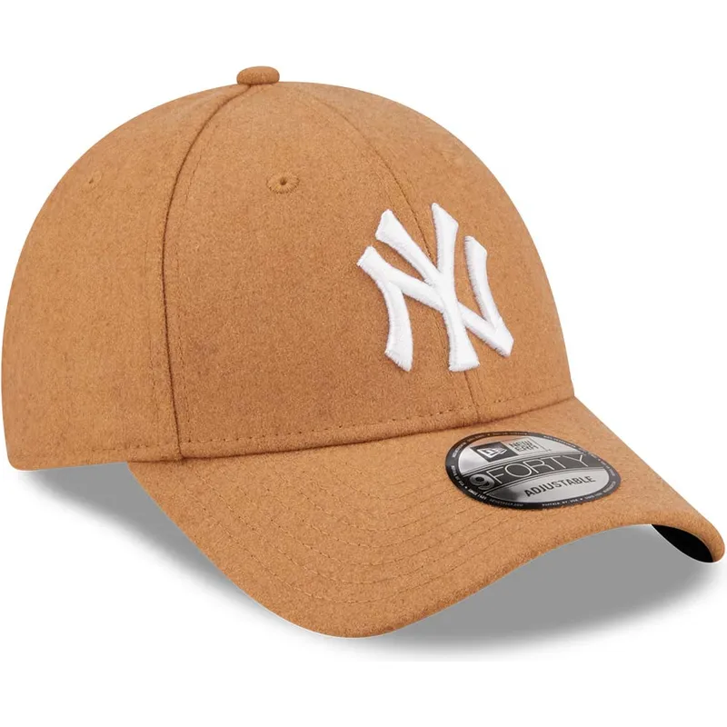 kapa-zaobljena-smeda-podesiv-9forty-the-league-melton-wool-new-york-yankees-mlb-new-era