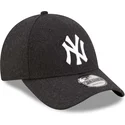 kapa-zaobljena-crna-podesiv-9forty-the-league-melton-wool-new-york-yankees-mlb-new-era