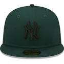 kapa-ravna-zelena-prilagodena-59fifty-league-essential-new-york-yankees-mlb-new-era