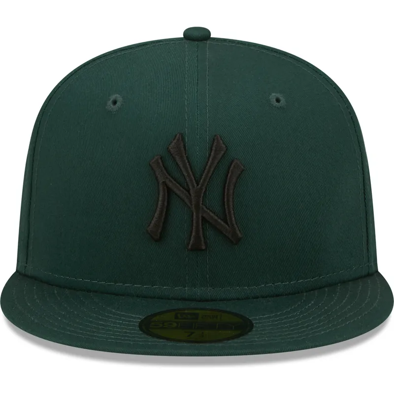 kapa-ravna-zelena-prilagodena-59fifty-league-essential-new-york-yankees-mlb-new-era
