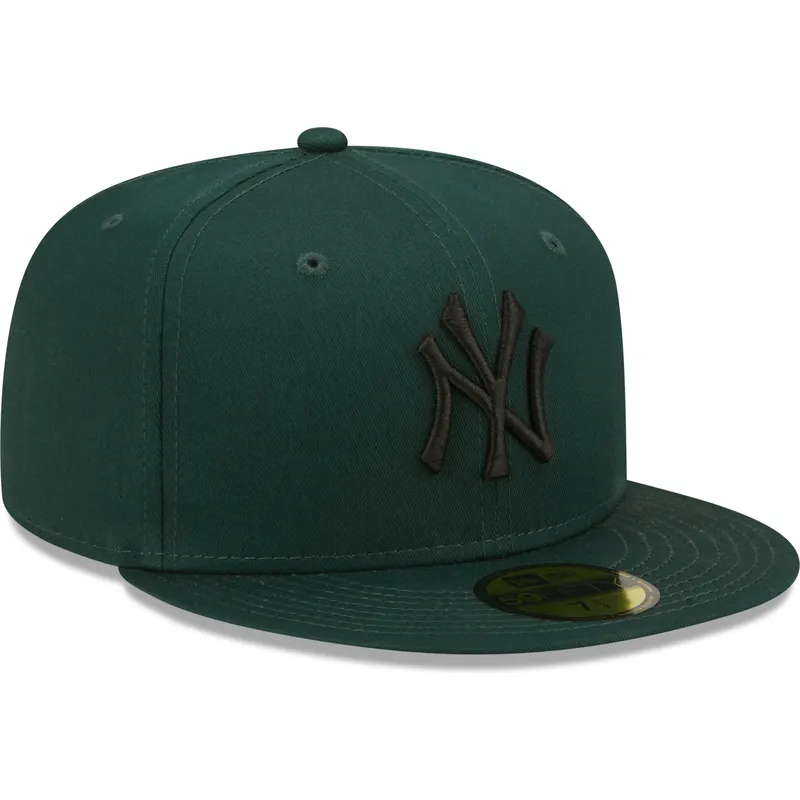 kapa-ravna-zelena-prilagodena-59fifty-league-essential-new-york-yankees-mlb-new-era