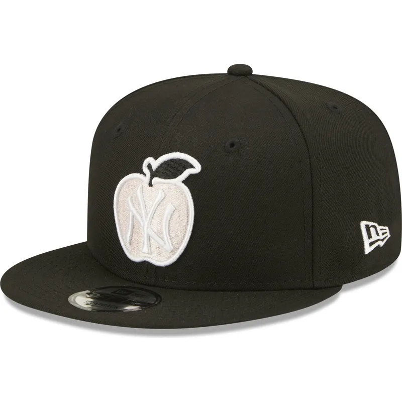 kapa-ravna-crna-snapback-9fifty-ny-apple-new-york-yankees-mlb-new-era kapa-ravna-crna-snapback-9fifty-ny-apple-new-york-yankees-mlb-new-era