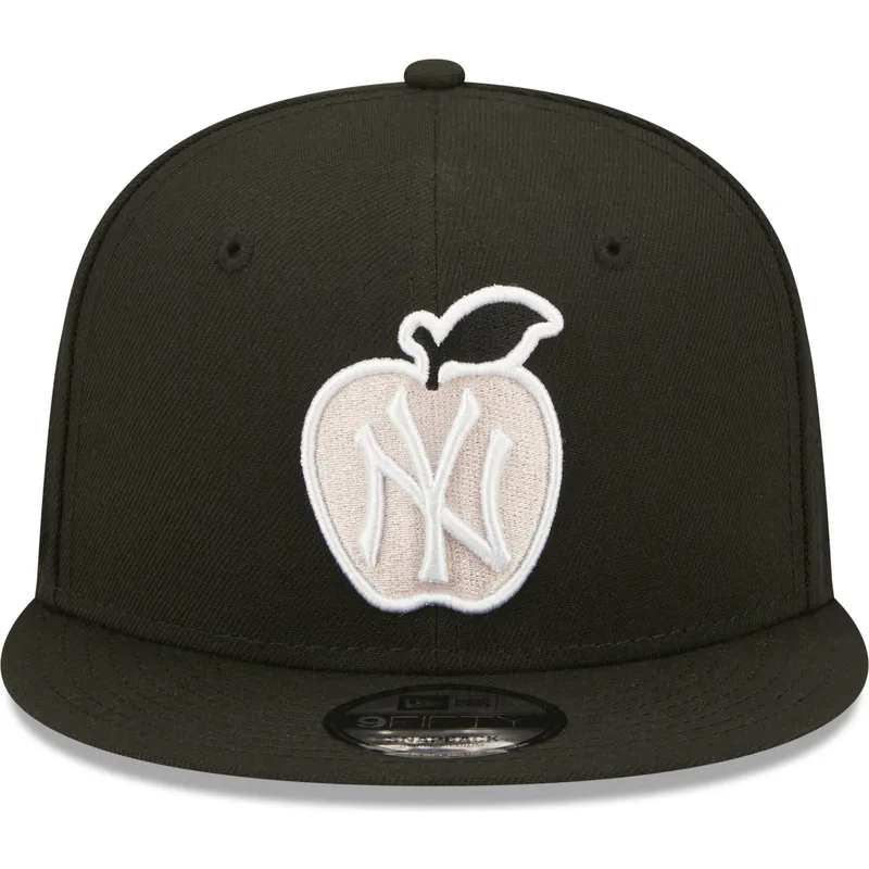 kapa-ravna-crna-snapback-9fifty-ny-apple-new-york-yankees-mlb-new-era kapa-ravna-crna-snapback-9fifty-ny-apple-new-york-yankees-mlb-new-era
