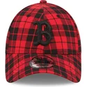 kapa-zaobljena-crvena-podesiv-9forty-plaid-boston-red-sox-mlb-new-era