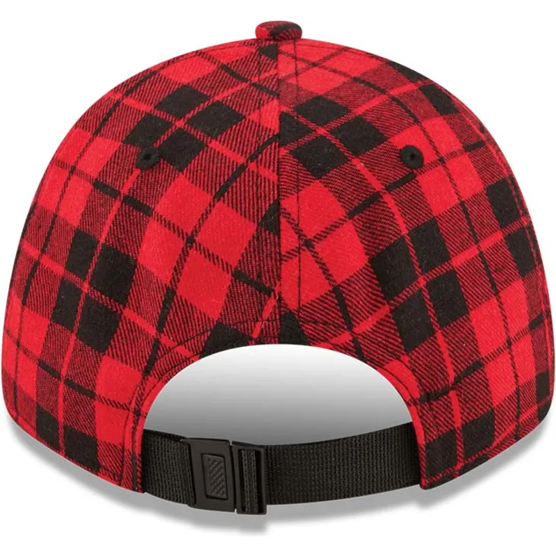 kapa-zaobljena-crvena-podesiv-9forty-plaid-boston-red-sox-mlb-new-era