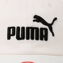 kapa-zaobljena-bijela-podesiv-za-djecu-essentials-puma