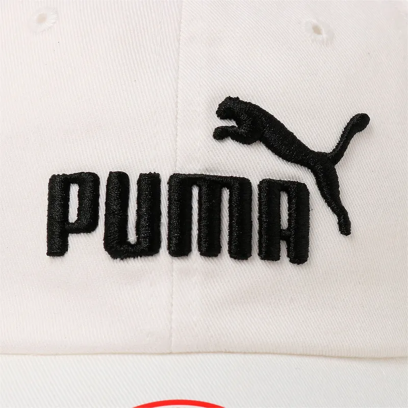 kapa-zaobljena-bijela-podesiv-za-djecu-essentials-puma