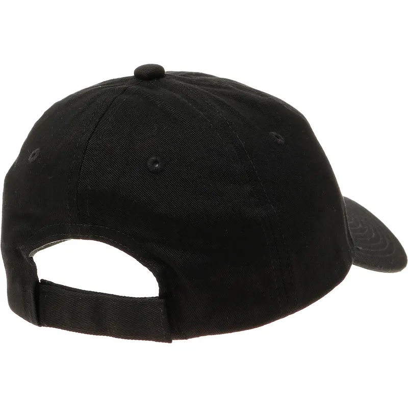 kapa-zaobljena-crna-podesiv-za-djecu-essentials-puma
