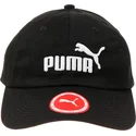 kapa-zaobljena-crna-podesiv-za-djecu-essentials-puma