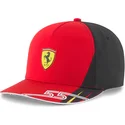 kapa-zaobljena-crvena-snapback-sf-carlos-sainz-ferrari-formula-1-puma