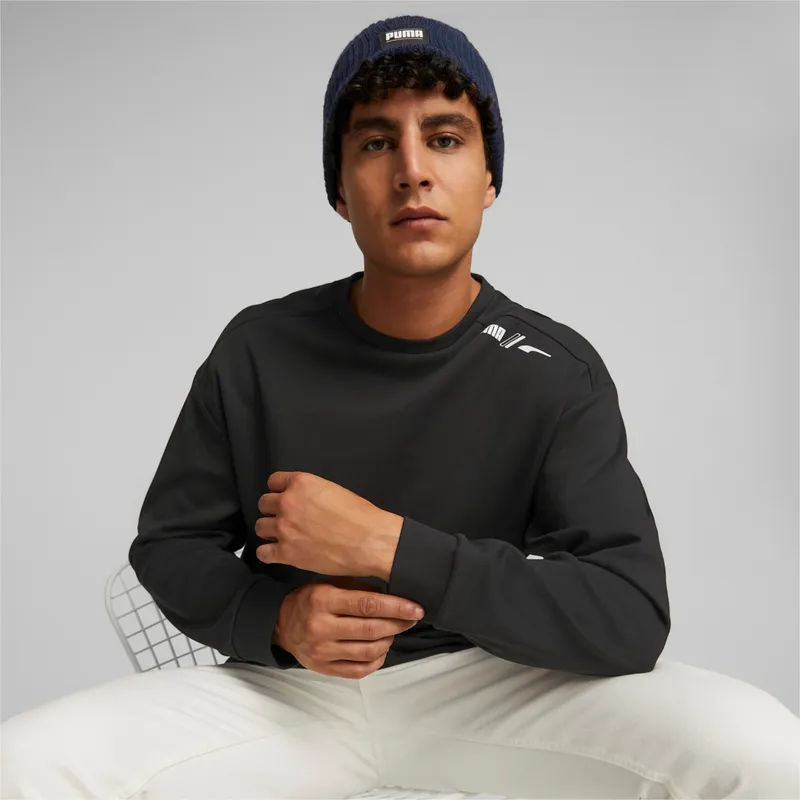 kapa-mornarsko-plava-ribbed-classic-cuff-puma kapa-mornarsko-plava-ribbed-classic-cuff-puma