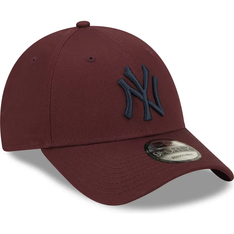 kapa-zaobljena-crvena-podesiv-9forty-league-essential-new-york-yankees-mlb-new-era