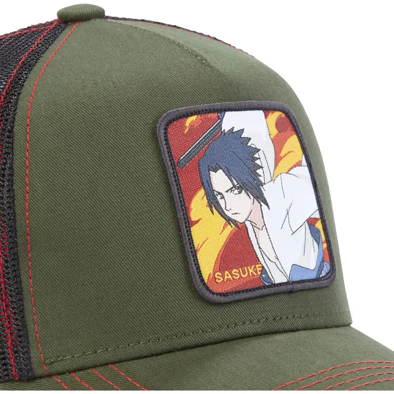 kapa-zaobljena-zelena-snapback-fir1-sasuke-uchiha-naruto-capslab