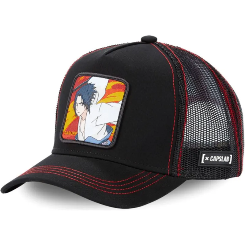 kapa-zaobljena-crna-snapback-fir2-sasuke-uchiha-naruto-capslab