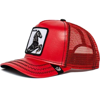 kapa-zaobljena-crvena-snapback-stallion-cherry-mustang-the-farm-goorin-bros