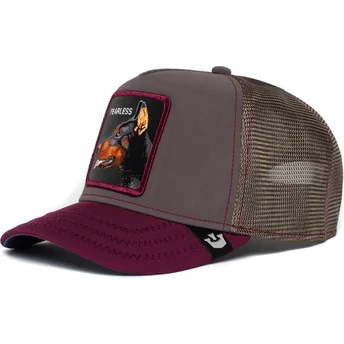 kapa-zaobljena-siva-snapback-fearless-true-true-the-farm-goorin-bros