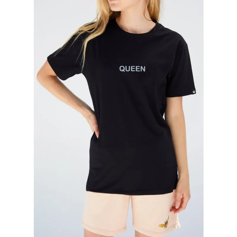majice-kratki-rukav-crna-queen-sweet-comb-the-farm-goorin-bros