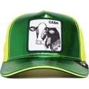 kapa-zaobljena-zelena-snapback-cash-shine-metallic-the-farm-goorin-bros
