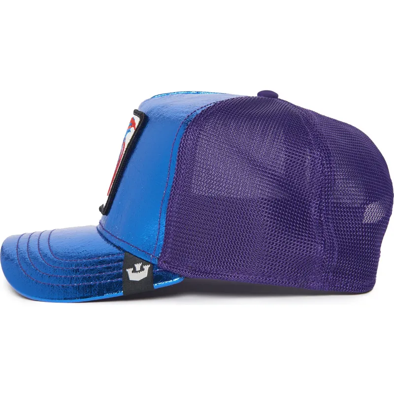 kapa-zaobljena-plava-snapback-siam-fighter-blue-light-metallic-the-farm-goorin-bros
