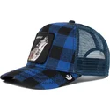 kapa-zaobljena-plava-snapback-lone-wolf-code-blue-the-farm-goorin-bros