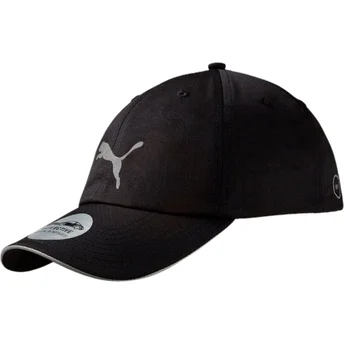 Puma Curved Brim Padel Black Adjustable Cap