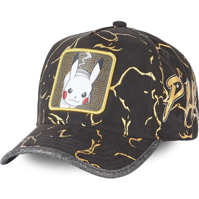kapa-zaobljena-crna-podesiv-tag-ele1-pikachu-pokemon-capslab kapa-zaobljena-crna-podesiv-tag-ele1-pikachu-pokemon-capslab