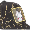 kapa-zaobljena-crna-podesiv-tag-ele1-pikachu-pokemon-capslab
