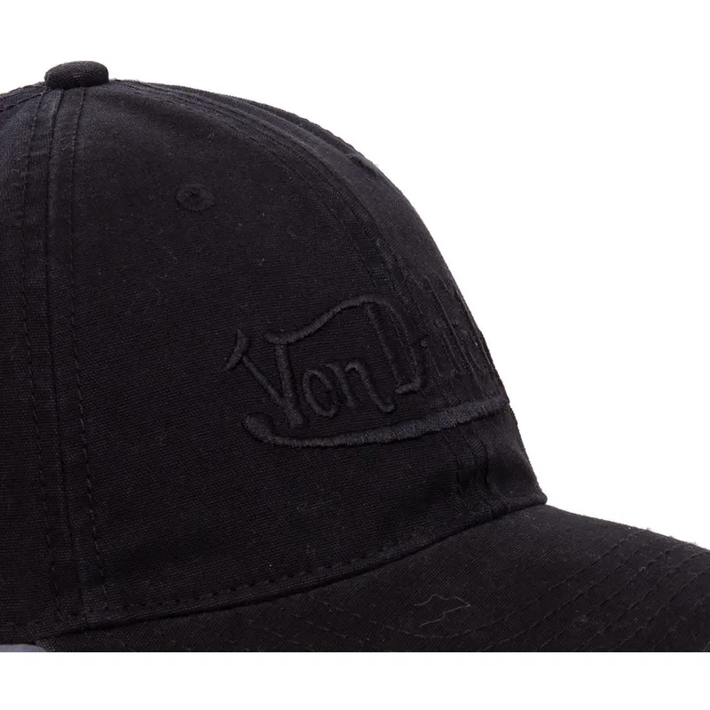 cap-zaobljena-black-adjustable-strap-von-dutch